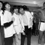 The Beatles meet Muhammad Ali.