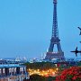 Eiffel Tower. Romantic and beautiful Paris, France.