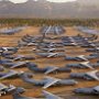 The number of aircraft stored there and the precision in the way they are parked is impressive. Moreover, they are all capable of being returned to service if the need ever arises.