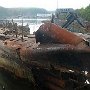 Locals said that some of the old submarines were used for target practice in military exercises and often sunk. Others were simply left in the bay to rust and rot, like so many whale carcasses. 